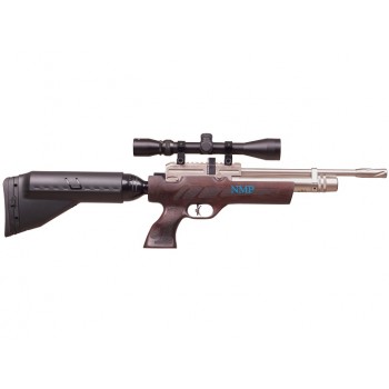 Kral Puncher NP-02 PCP Air Rifle .177 calibre 14 shot NP02 and free hard case Marine WALNUT STOCK